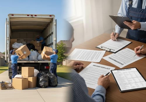 documentation for forclosure junk removal