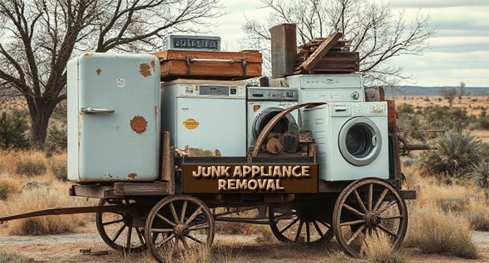 getting rid of junk refridgerator