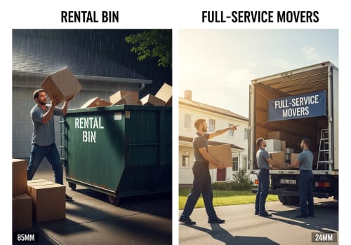 dumpsters vs junk removal companies