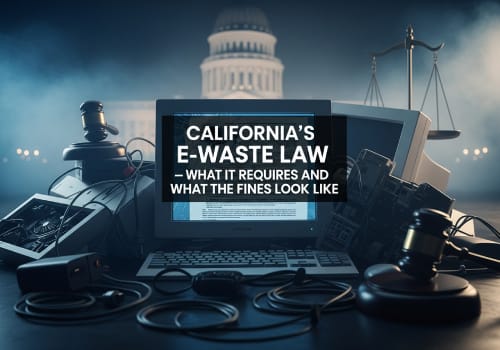 CA e-waste law