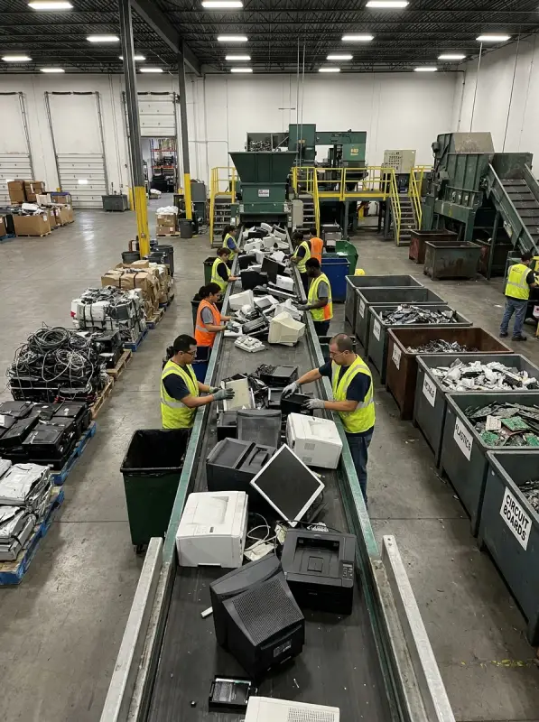Commercial electronics recycling pickup for Temecula offices and server rooms