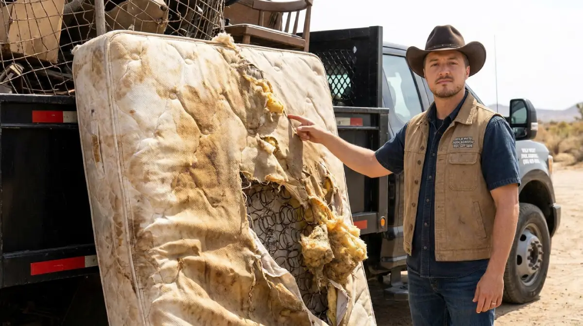 What does a junky mattress look like