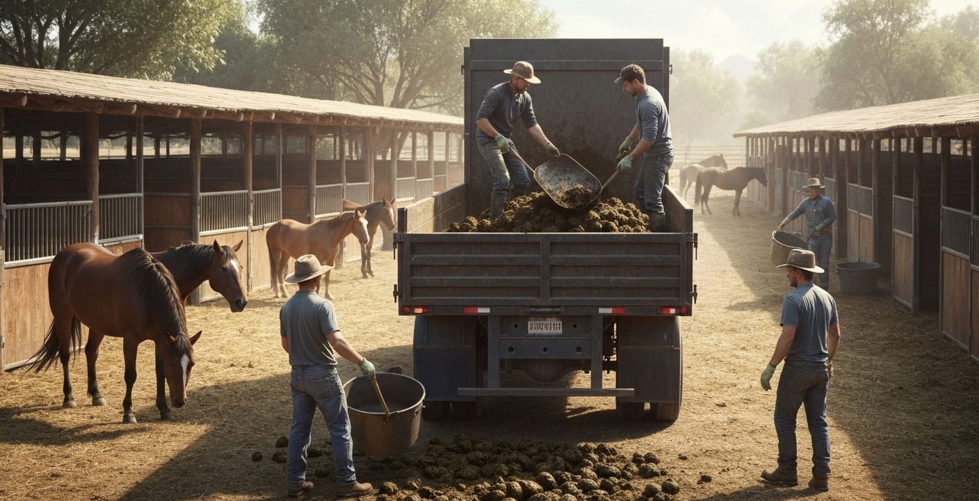 Temecula horse manure removal service