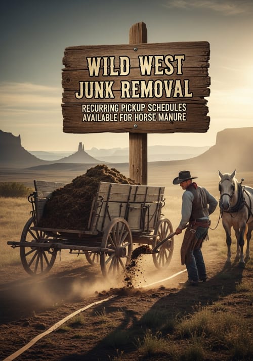 recurring horse manure pickup