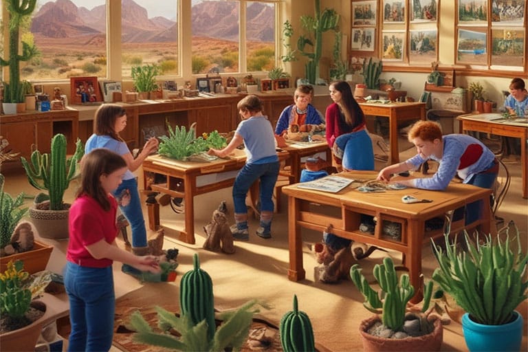 teenage environmental classroom project