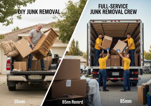 DIY storage unit hauling compared with a full-service crew