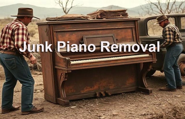 junk piano removal service