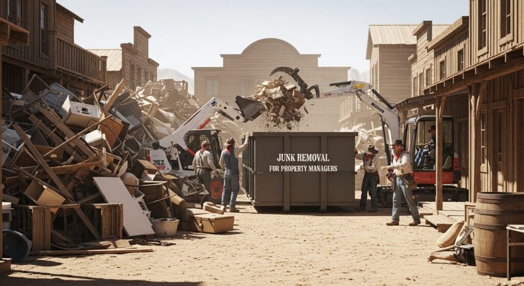 property manager junk removal