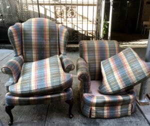 junk furniture removed from an apartment