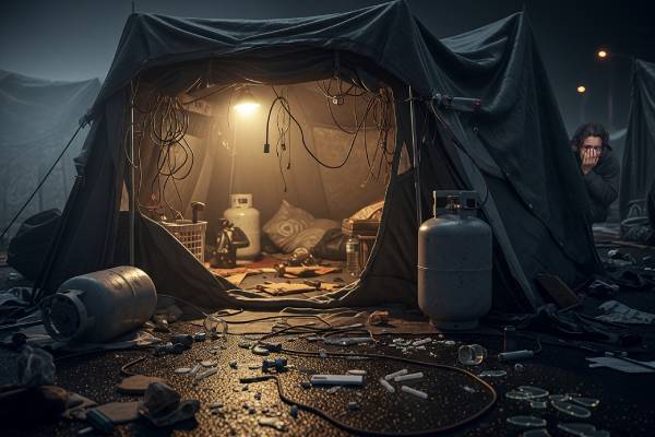 safety risks of homeless camps