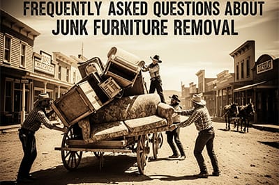 FAQ about junk furniture removal