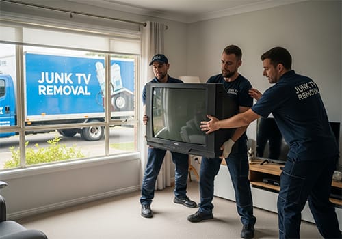 Murrieta junk TV removal service