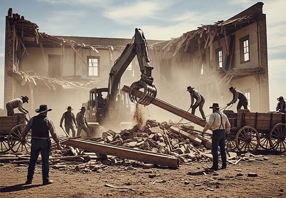 demolition cleanup service