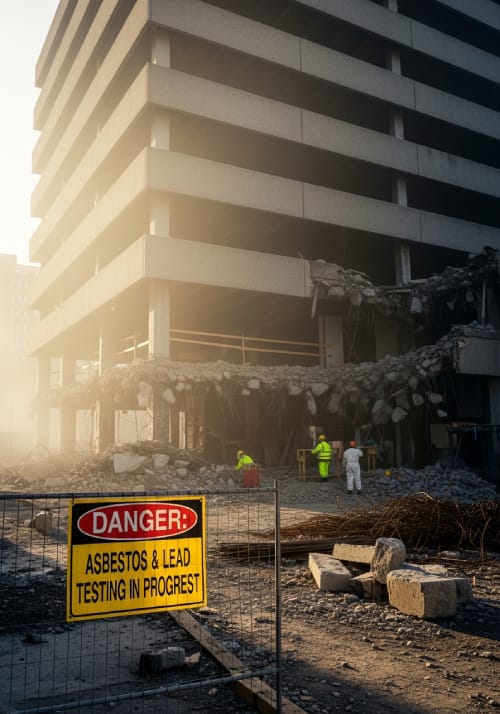 asbestos and lead testing