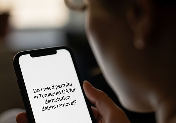 permit for demolition cleanup
