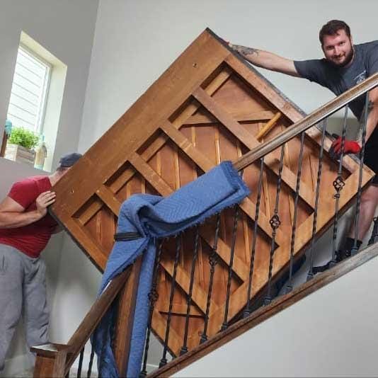 removing heavy items