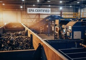 EPA certified recycling center