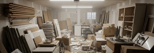 construction debris
