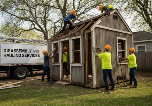 outbuilding removal