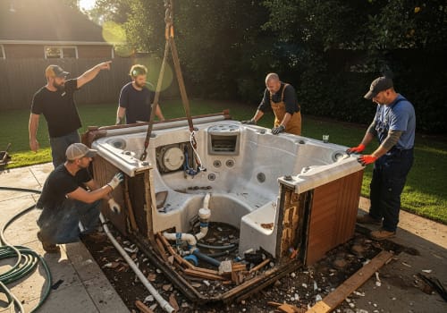 cost to remove a jaccuzi