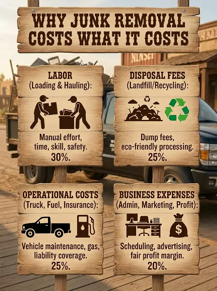 Why junk removal costs what it costs