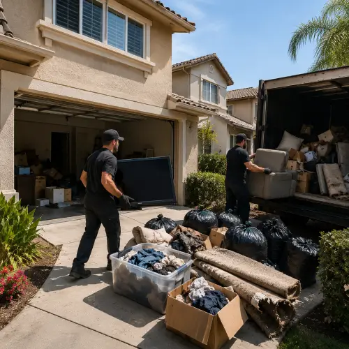 Evicted tenant in Menifee house cleanout