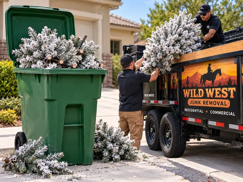 Christmas Tree Disposal DIY or Removal