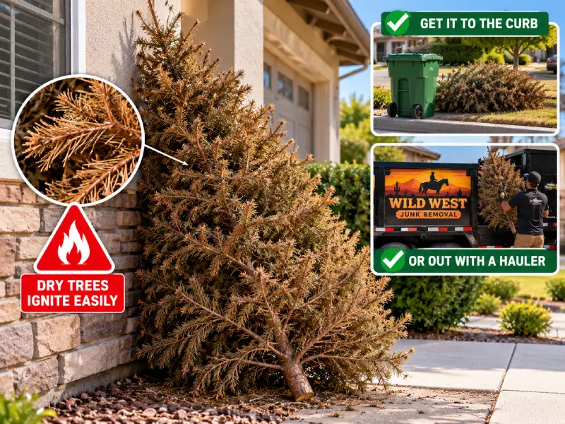Dry Christmas Tree Safety Reminder