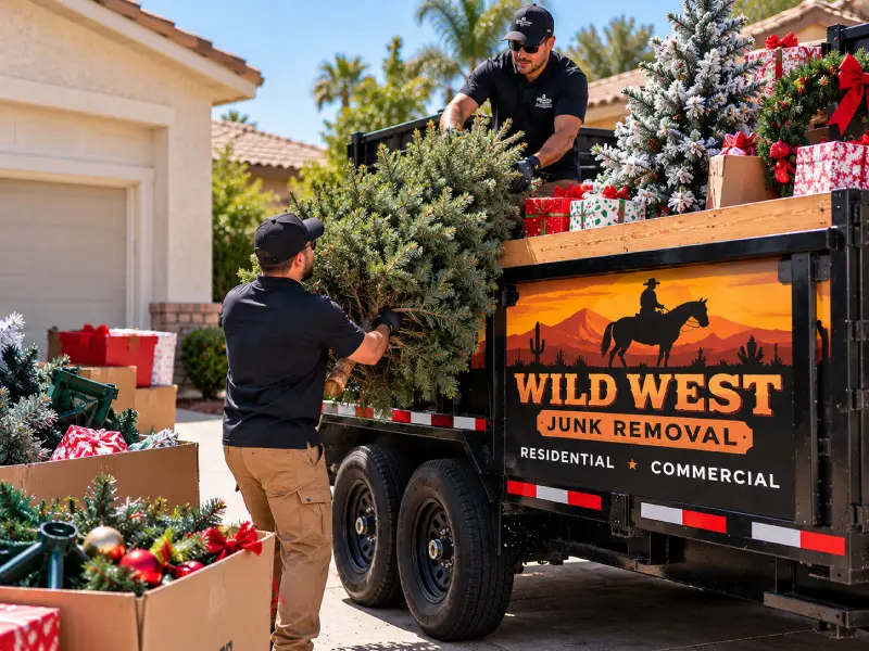 Holiday Cleanup with Wild West Junk Removal
